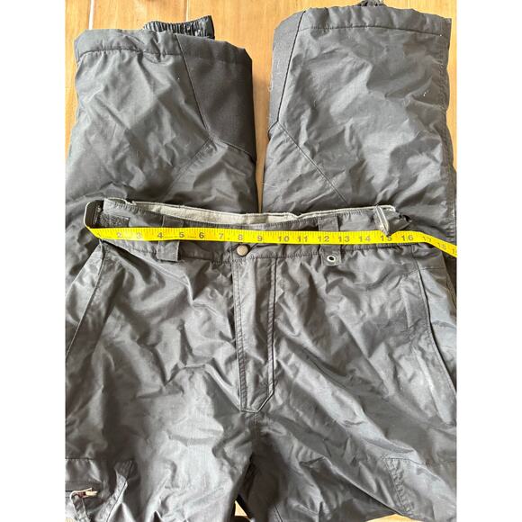 Columbia Mens Snow Pants Black Ski Pants Outerwear SIZE M - Picture 4 of 8